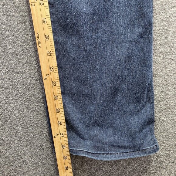 7 For All Mankind Jeans Womens 29 Medium Wash Kimmie Bootcut Stretch Denim USA - Picture 6 of 10
